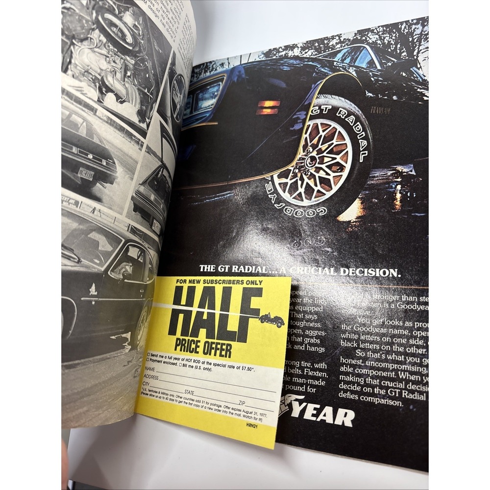 JUNE 1977 HOT ROD MAGAZINE, FABULOUS FORDS, MUSTANG II, HISTORY OF SHELBY COBRA - Picture 6 of 6